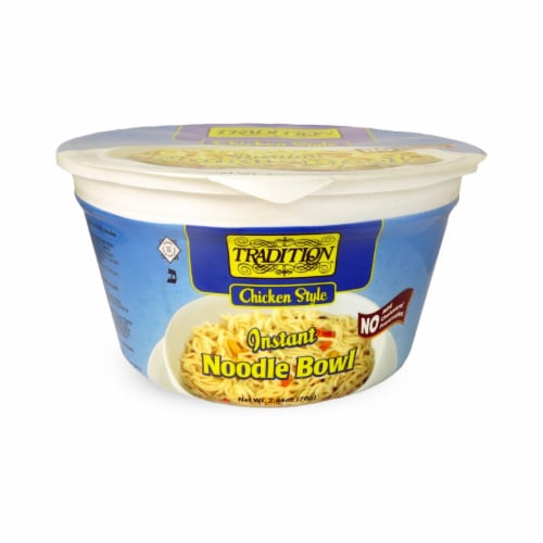 Tradition Chicken Instant Noodle Bowl Perspective: front