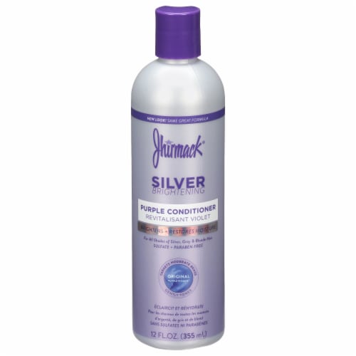 Jhirmack® Silver Brightening Purple Conditioner Perspective: front