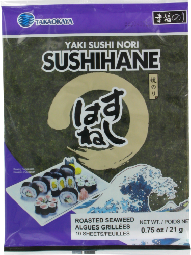 Takaokaya Happy Yaki Sushi Nori Sushihane Perspective: front