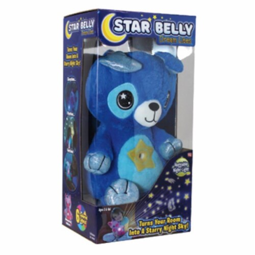Star Belly Dream Lites Puppy Huggable Night-Light - Blue Perspective: front
