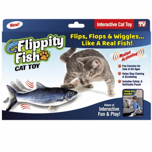 Flippity Fish Cat Toy, 1 ct - Foods Co.