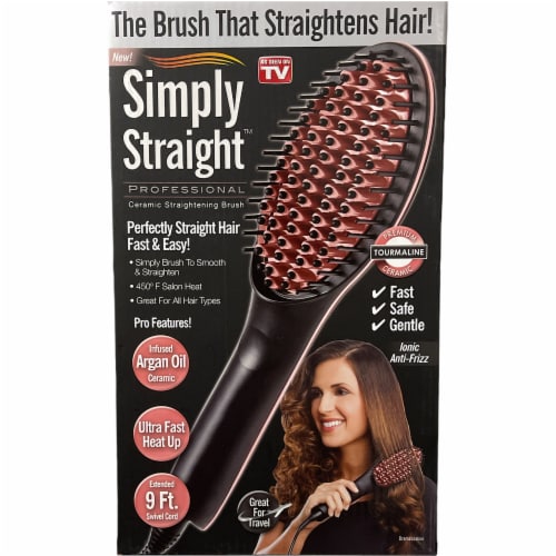 Simply Straight - Professional Ceramic Straightening Brush, 1