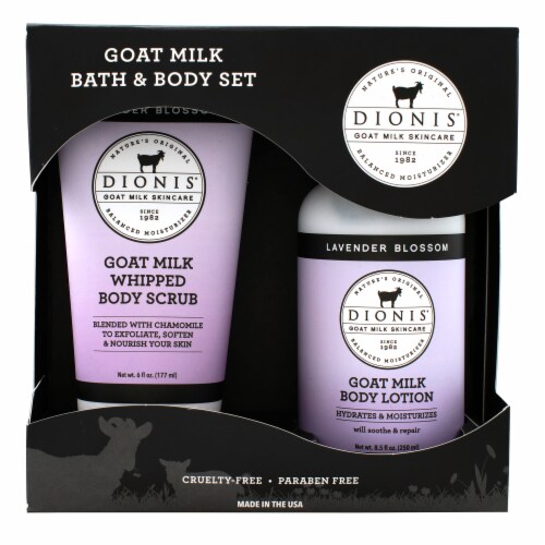Dionis® Lavender Blossom Bath & Body Set Perspective: front