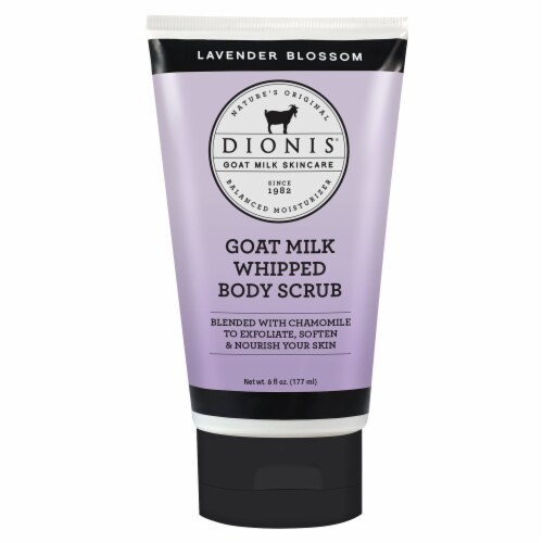 Dionis Lavender Blossom Whipped Body Scrub Perspective: front
