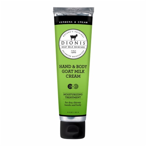 Dionis Verbena & Cream Hand and Body Cream Perspective: front