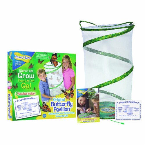 Insect Lore Butterfly Pavilion Growing Kit Perspective: front