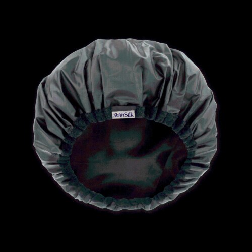 Silk lined store shower cap