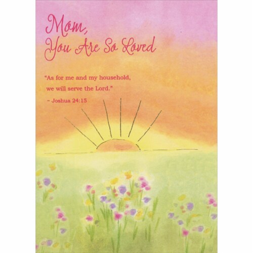 We Will Serve The Lord {Card} We Will Serve The Lord {Card}