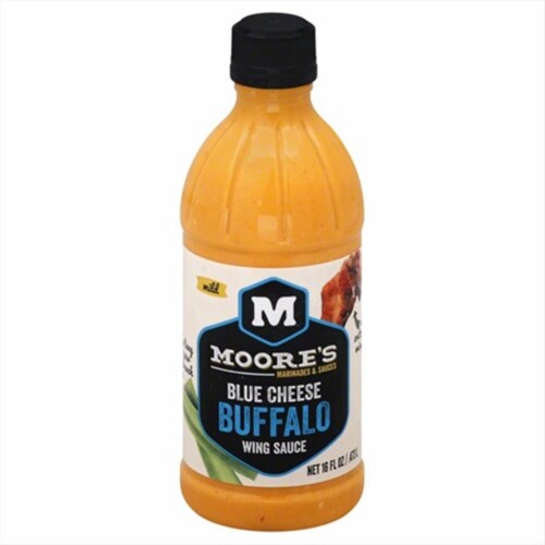 Moore's Blue Cheese Buffalo Wing Sauce Perspective: front