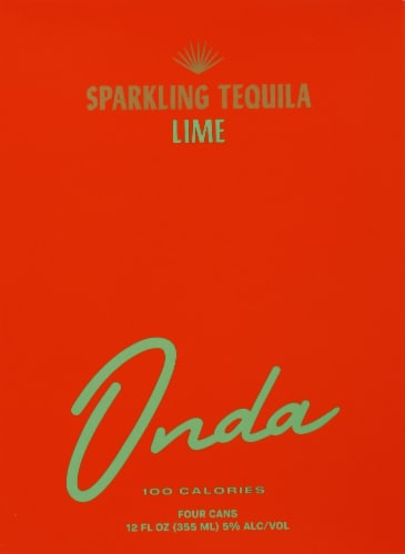 Onda Lime Sparkling Tequila Perspective: front