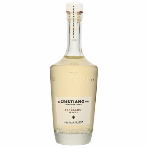 El Cristiano Tequila Reposado Perspective: front