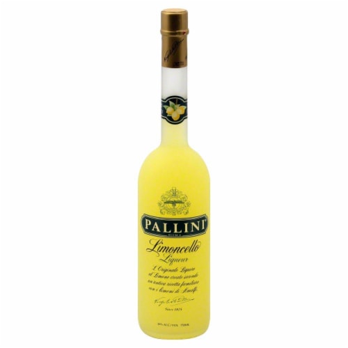 Pallini Limoncello Liqueur Perspective: front