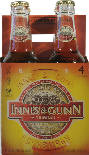 Innis & Gunn Original Oak Aged Beer Perspective: front