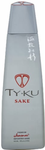 Ty-Ku Junmai Sake Perspective: front