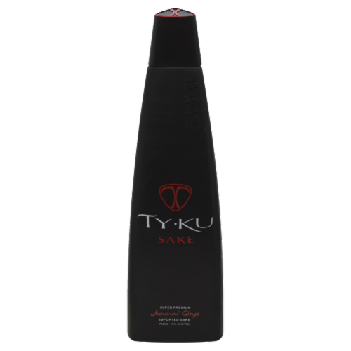 Ty Ku Sake Junmai Ginjo Perspective: front