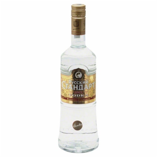 Russian Standard Gold Vodka Perspective: front