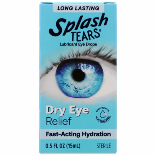 Splash Tears® Lubricant Eye Drops Perspective: front