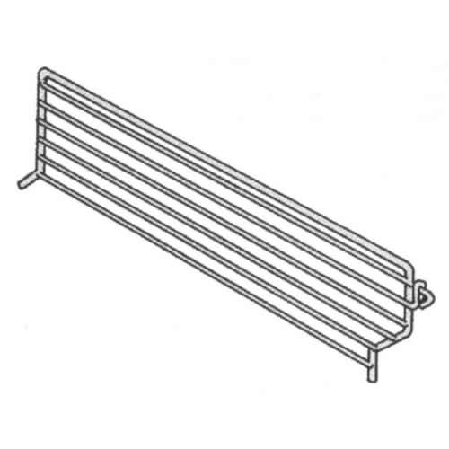 Lozier Store Fixture BFD317 3 x 17 in. Bcp Wire Divider Pack - Box of 40 Perspective: front