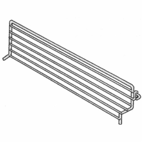 Lozier Store Fixture BFD316 3 x 16 in. Bcp Wire Divider Pack - Box of 40 Perspective: front