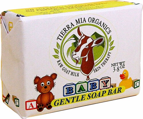 Tierra Mia Organics  Gentle Baby Soap Bar Perspective: front