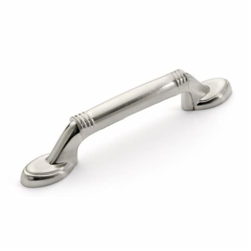 Dynasty Hardware P-80183-SN Super Saver Classic Cabinet Pull- Satin Nickel Perspective: front