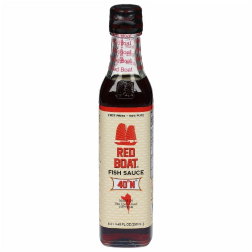 Red Boat Premium Fish Sauce Perspective: front