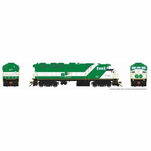 Ho scale go train top
