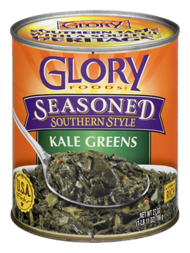 Glory Seasoned Southern Style Kale Greens Perspective: front
