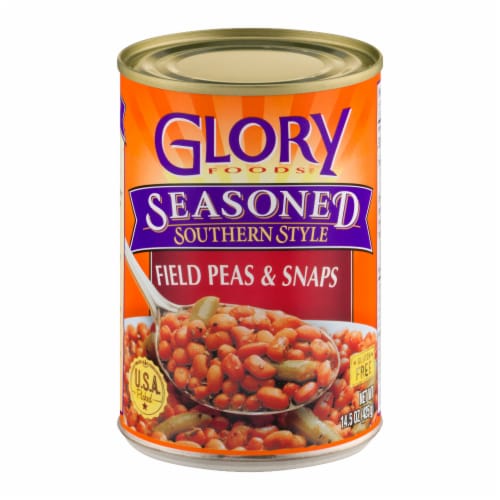 Glory Foods® Seasoned Southern Style Field Peas & Snaps Perspective: front