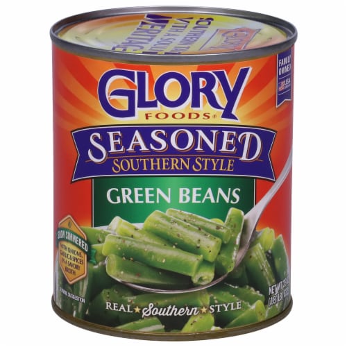 Glory Foods® Seasoned Southern Style Green Beans Perspective: front