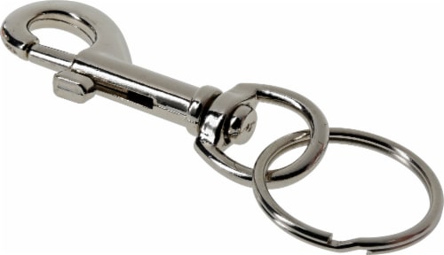 Hillman Snap Hook with Ring Perspective: front