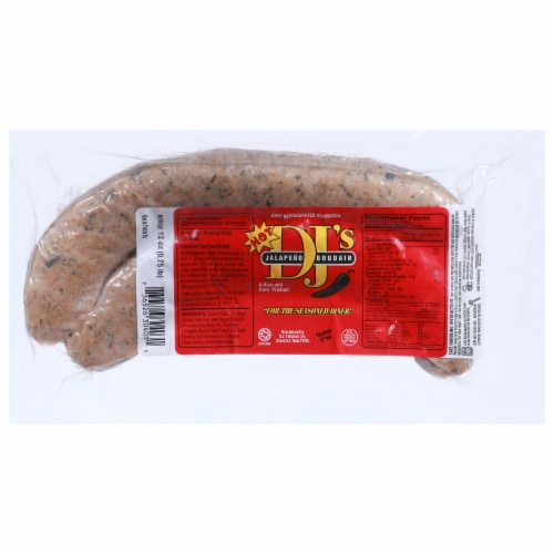 DJ's Hot Gluten Free Jalapeno Boudain Perspective: front