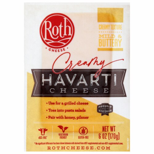 Roth® Original Havarti Cheese Perspective: front