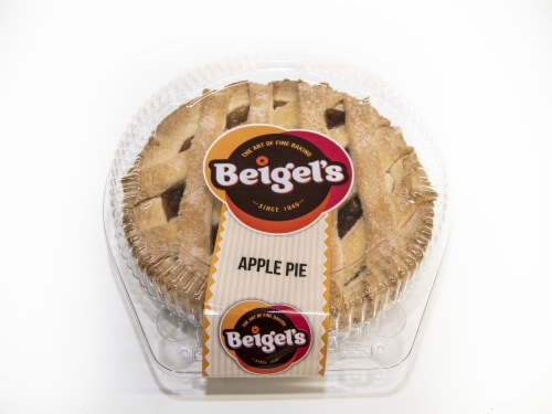 Beigel's Lattice Top 7 Inch Apple Pie Perspective: front