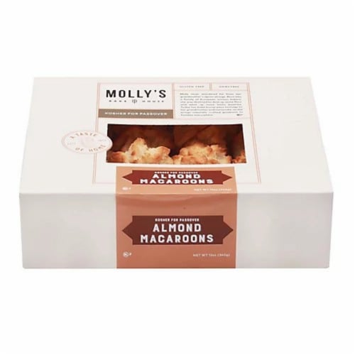 Molly's Kosher Almond Macaroons Perspective: front