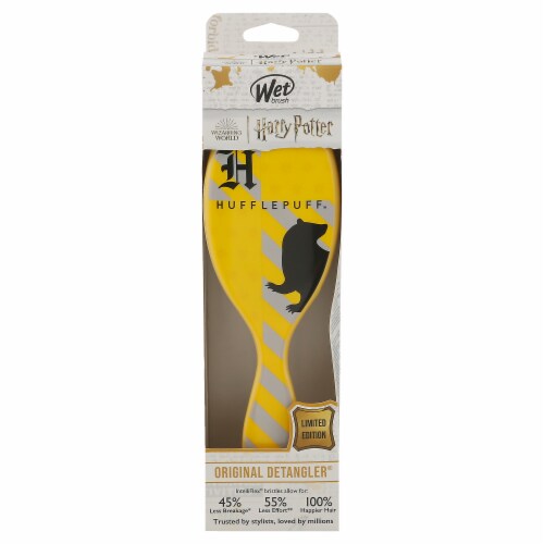 Wet Brush® Harry Potter Hufflepuff™ Detangler Brush Perspective: front