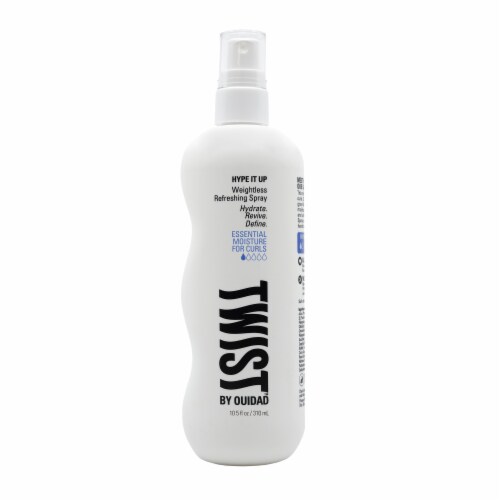 Twist by Ouidad Hype It Up Weightless Refreshing Spray Perspective: front