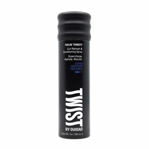 Twist by Ouidad Feelin' Thirsty Curl Refresh & Conditioning Spray Perspective: front