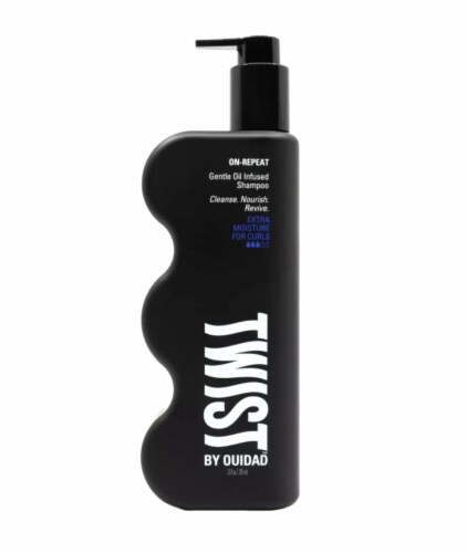 Twist by Ouidad On-Repeat Gentle Oil Infused Shampoo Perspective: front