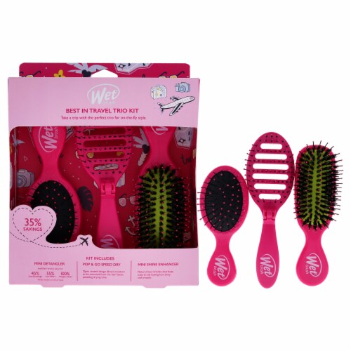 wet brush travel kit