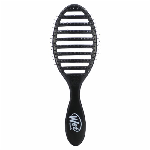 Wet Brush Speed Dry Hair Brush - Black Perspective: front