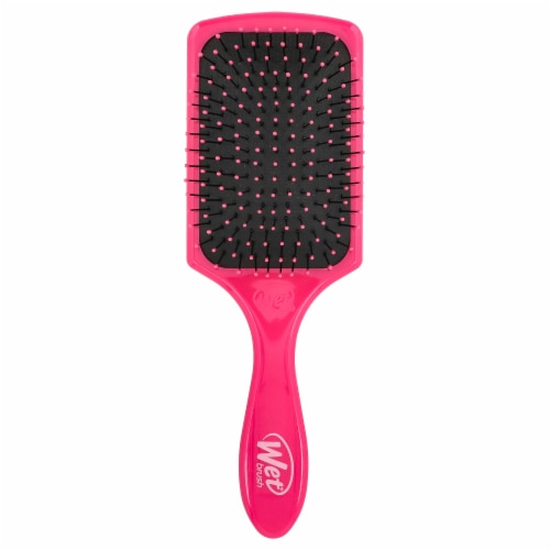 Wet Brush Paddle Detangler  # Pink 1pc Perspective: front