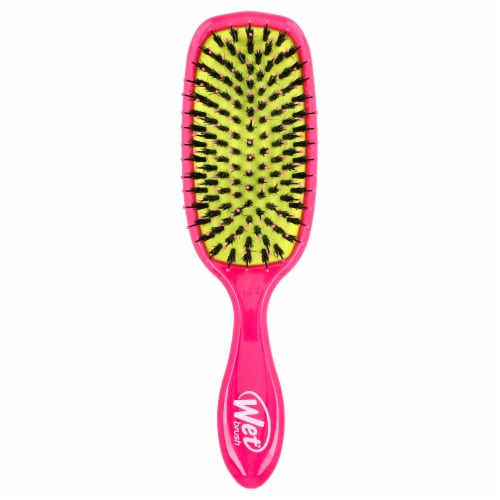 Wet Brush Shine Enhancer Brush - Pink Perspective: front