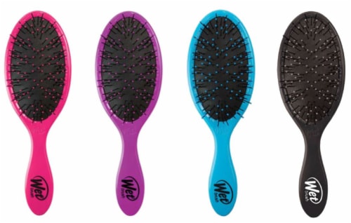 Blue Wet Hair Brush - Perfect for Thick, Curly, or Tangled Hair - wide 1