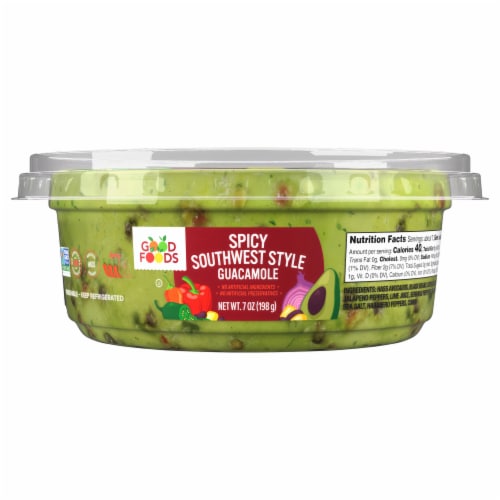 Good Food Spicy Southwest Gucamole Perspective: front