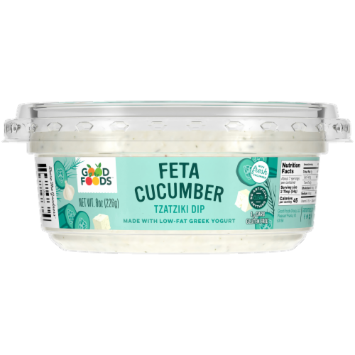 Good Foods™ Feta Cucumber Tzatziki Dip Perspective: front