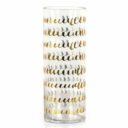 CBK True Love Grande Clear Glass Vase Perspective: front