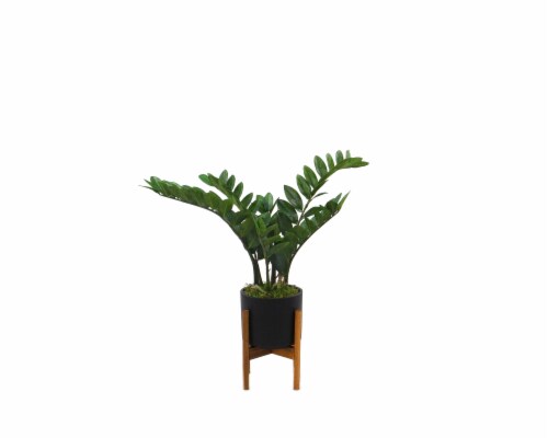 Silkcraft Small ZZ  Matte Pot Plant Perspective: front