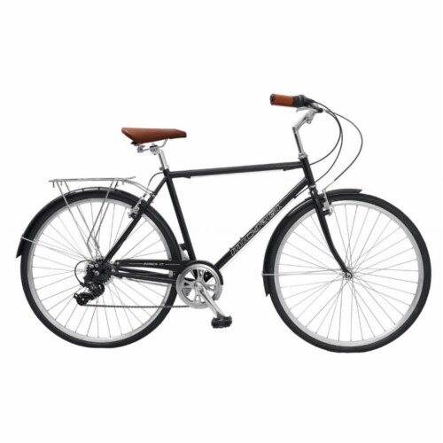 Micargi ROASCA V7-58-BK City Bike for Men, Black Perspective: front