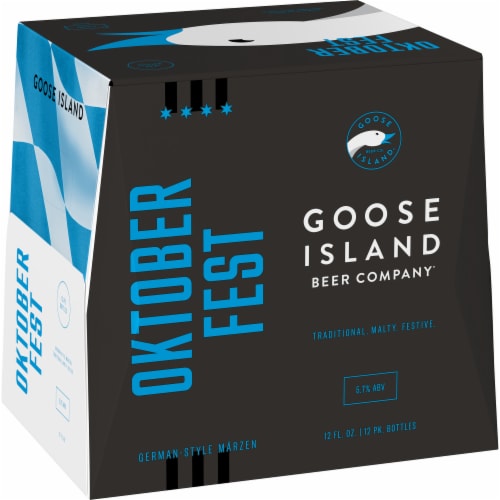 Goose Island Seasonal Beer Perspective: front